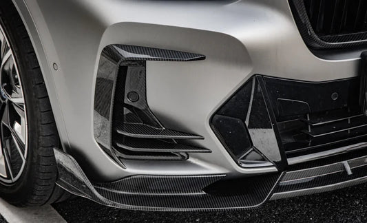 BMW G01 X3 / G02 X4 - SQ Dry Carbon Fiber Front Air Ducts Intakes
