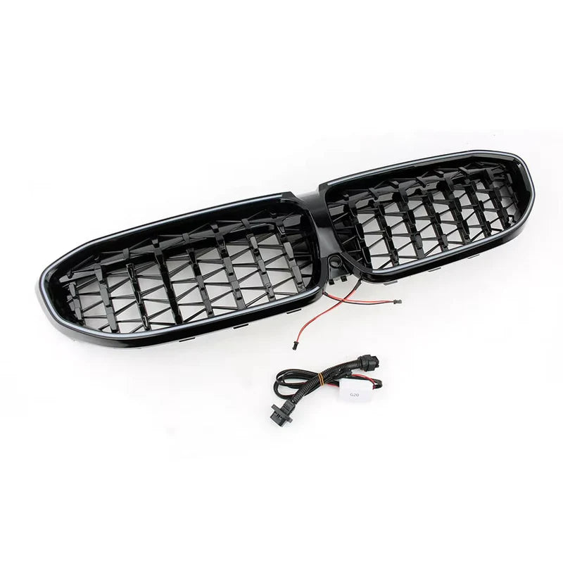 BMW G20 3 Series – Gloss Black LED Front Grille