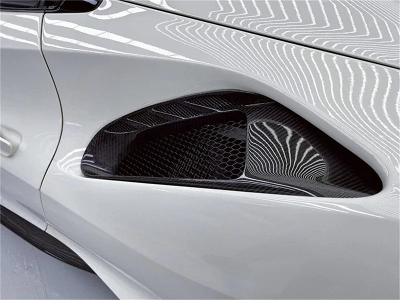 Ferrari 488 GTB Spider - P Style Carbon Fiber Side Airvent Replacement