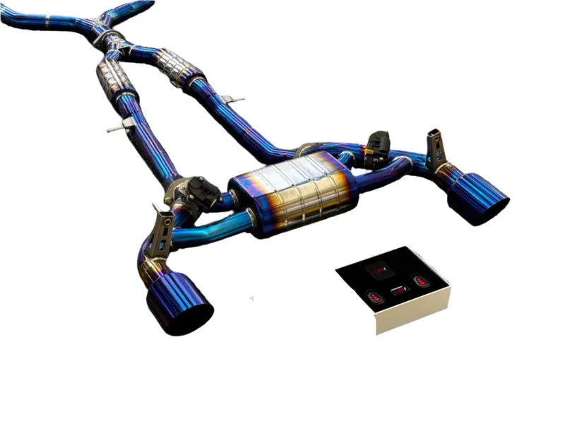 Nissan 400Z – Valved Exhaust System + High-Flow Down Pipes