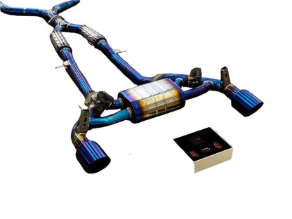 Nissan 400Z – Valved Exhaust System + High-Flow Down Pipes