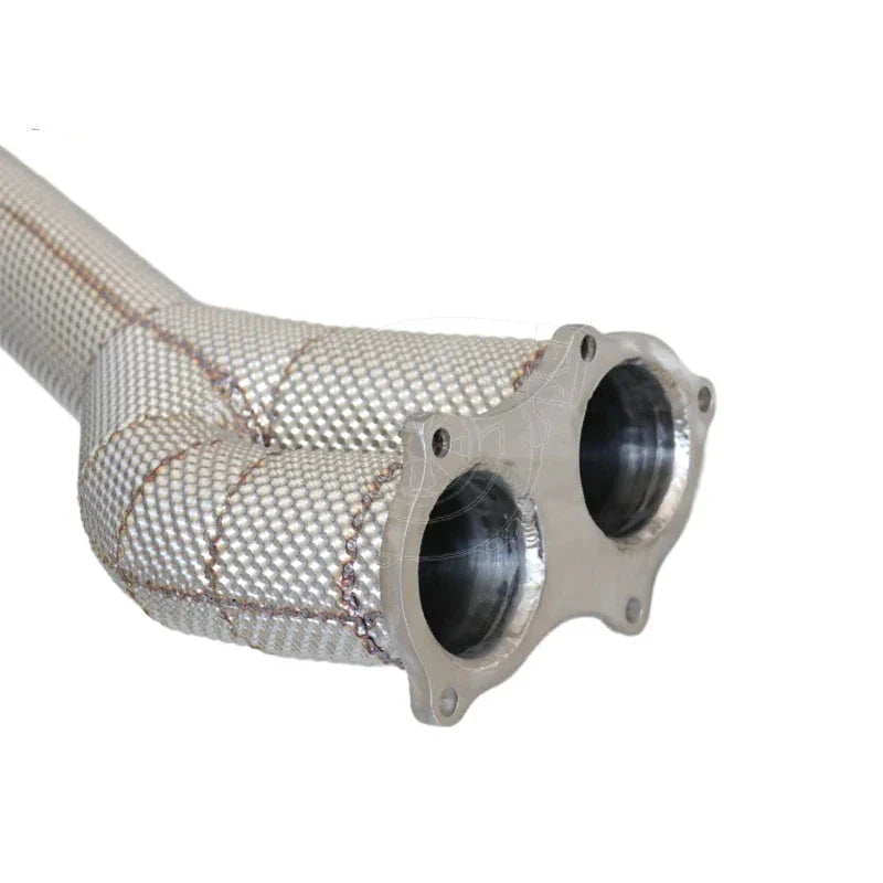 Porsche 718 GT4 / GTS / Spyder - Performance Race Down Pipes with Heatshield