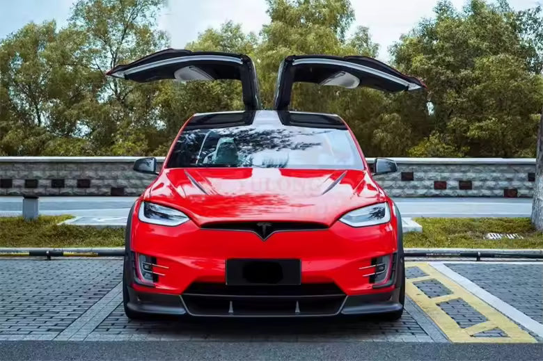 Tesla Model X - Carbon Fiber Front Lip