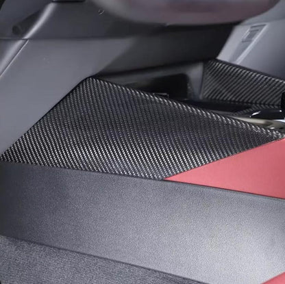 BMW i5 G60 / 5 Series G60 (2024–2025) - Carbon Fiber Center Console Side Panel Interior Trim