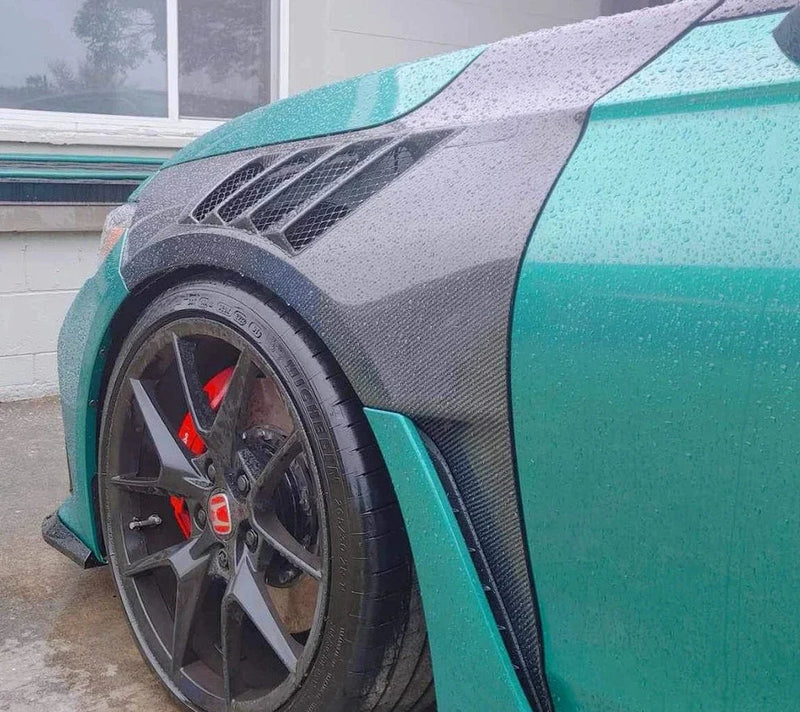 Honda Civic FL5 Type-R - Carbon Fiber Vented Fenders Replacement Set