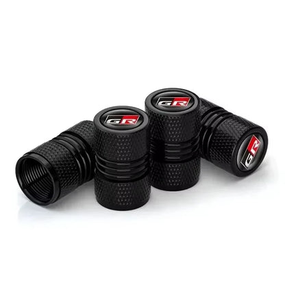 Toyota GR Wheel Tire Valve Stem Caps Set