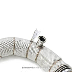 Ferrari F8 Tributo – High Performance Cat-Less Exhaust Downpipes