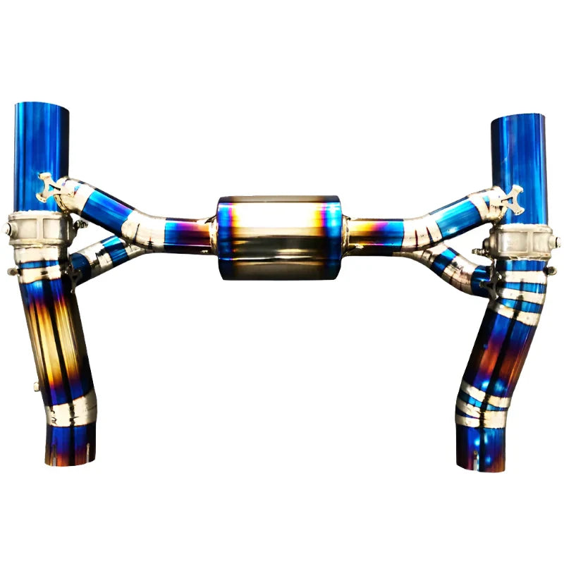 Ferrari F8 Spider – Titanium Alloy Catback Exhaust with Muffler