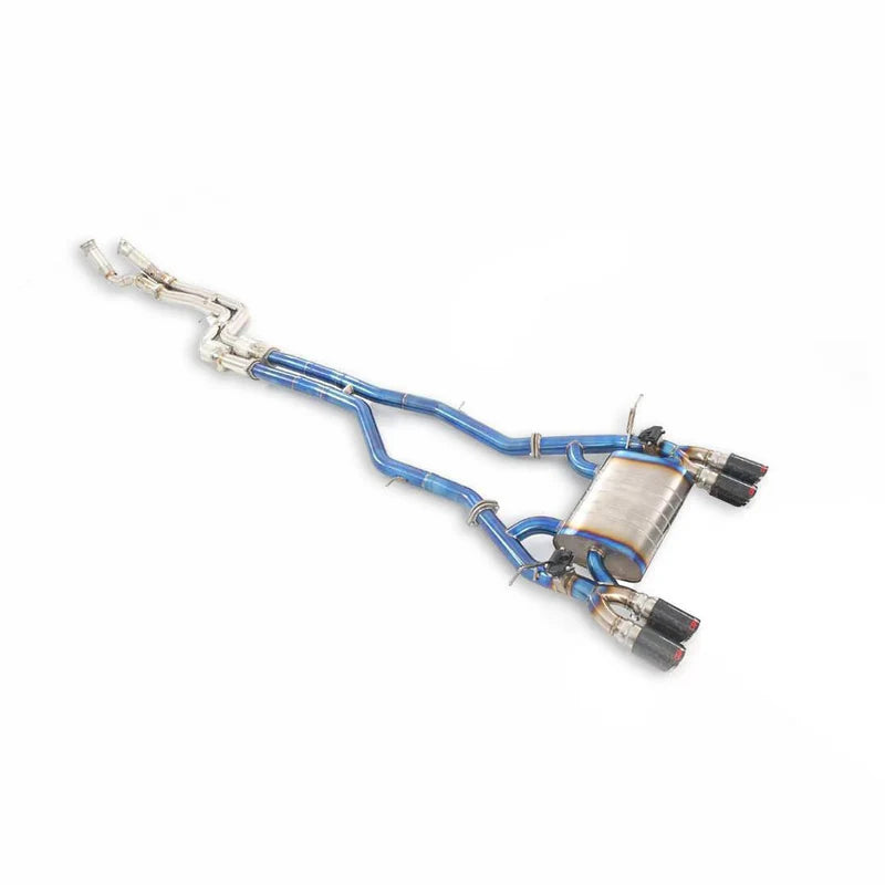 BMW F80 M3 / F82 F83 M4 - S55 Titanium Valved Catback Exhaust System