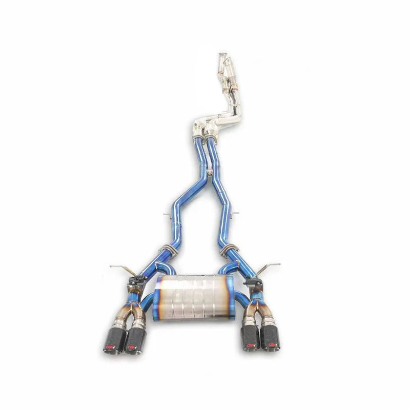 BMW F80 M3 / F82 F83 M4 - S55 Titanium Valved Catback Exhaust System