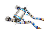BMW F80 M3 / F82 F83 M4 - S55 Titanium Valved Catback Exhaust System