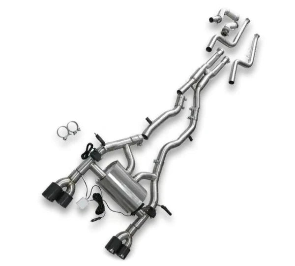 BMW F80 M3 / F82 F83 M4 - S55 Titanium Valved Catback Exhaust System