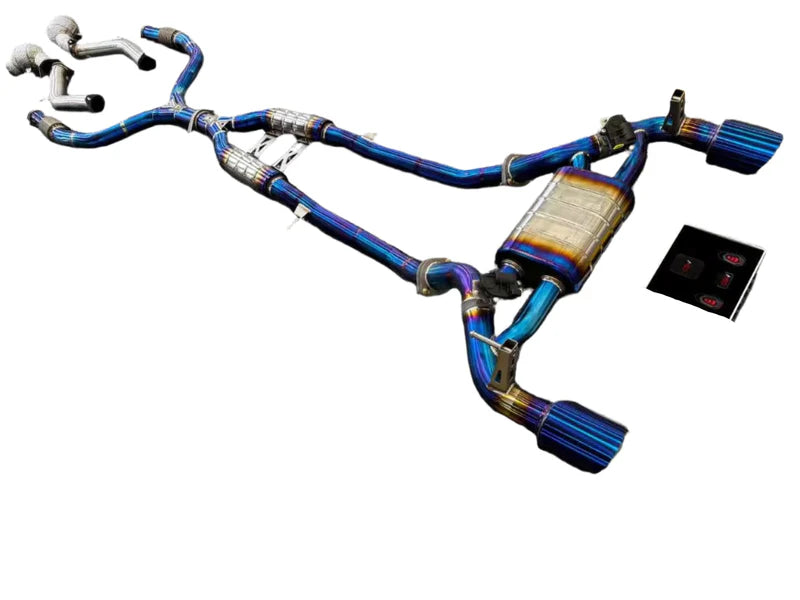 Nissan 400Z – Valved Exhaust System + High-Flow Down Pipes