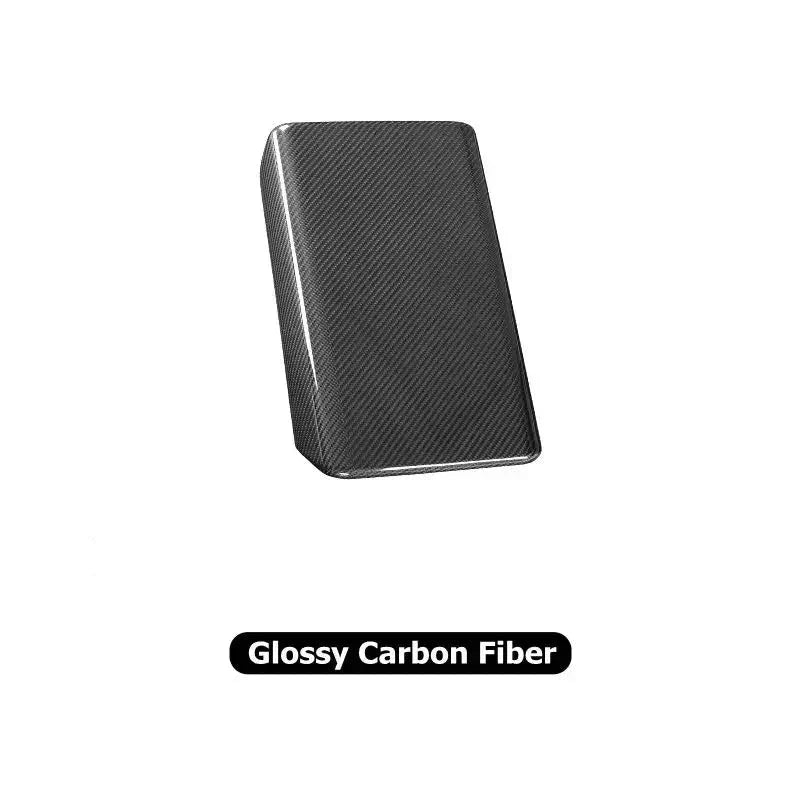 Tesla Model 3 Highland 2024+ - Dry Carbon Fiber Armrest Overlay