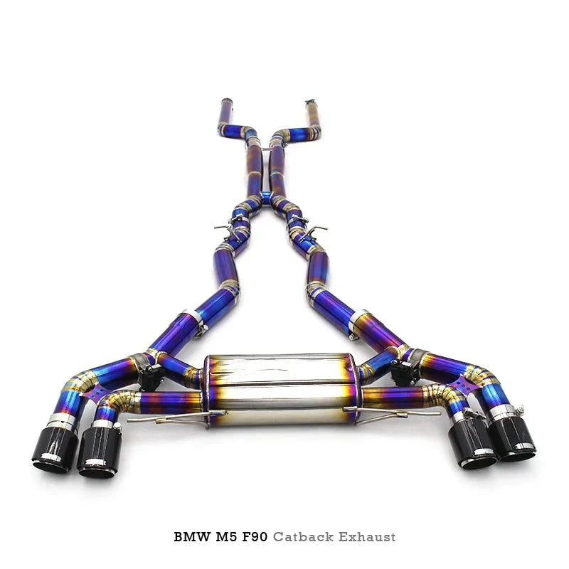 BMW F90 M5 / M850i / M8 F92 4.4T – Titanium Valved Exhaust System