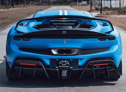 Ferrari 296 GTB - BFA Style Carbon Fiber Rear Diffuser