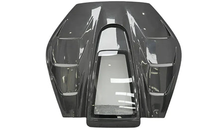 Ferrari 296 GTB - Carbon Fiber Engine Tail Transparent Window Cover