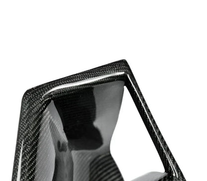 Nissan R35 GTR - Carbon Fiber Front Bumper Nose Grille Cover