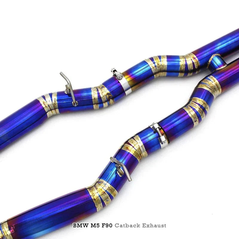 BMW F90 M5 / M850i / M8 F92 4.4T – Titanium Valved Exhaust System