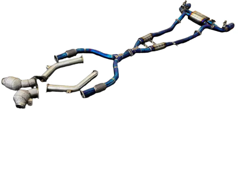 Nissan 400Z – Valved Exhaust System + High-Flow Down Pipes