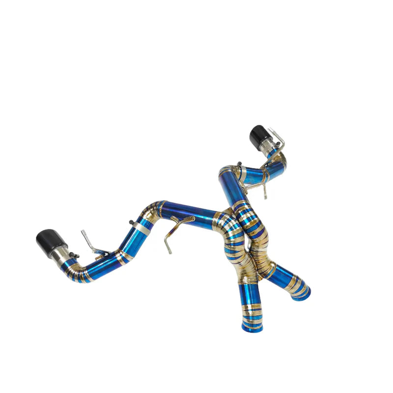 McLaren 570S - Full Race Titanium Straight Pipe Exhaust