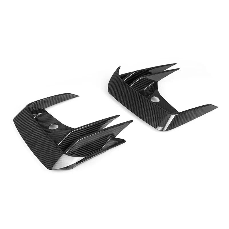 BMW G01 X3 / G02 X4 - SQ Dry Carbon Fiber Front Air Ducts Intakes