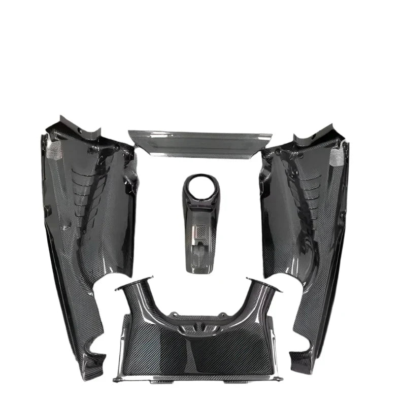 Ferrari 488 GTB Spider - Dry Carbon Fiber Engine Bay Cover Set