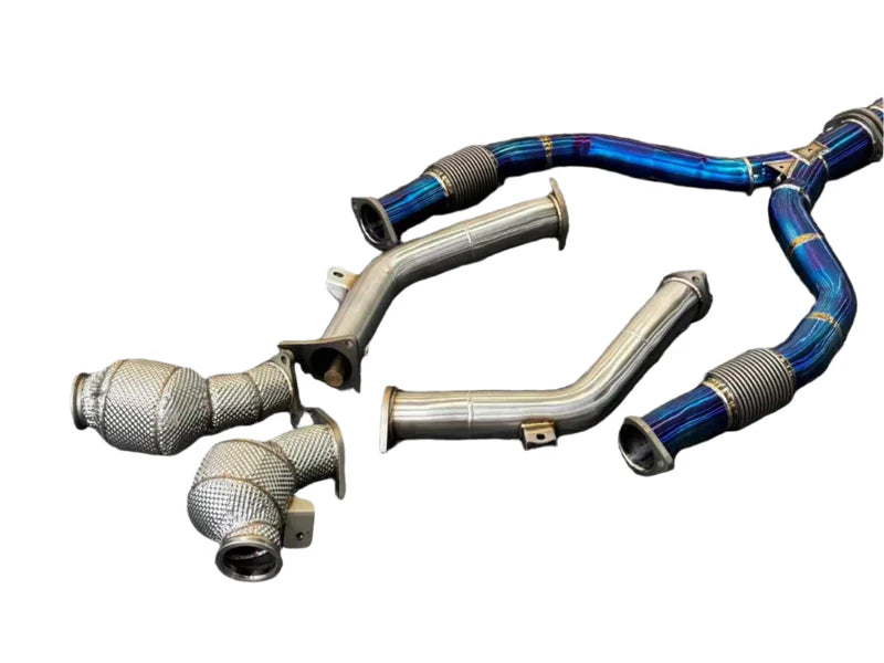 Nissan 400Z – Valved Exhaust System + High-Flow Down Pipes