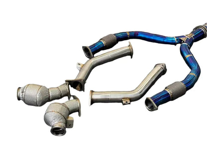 Nissan 400Z – Valved Exhaust System + High-Flow Down Pipes
