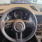 Porsche Taycan - Dry Carbon Fiber Steering Wheel Cover Trim