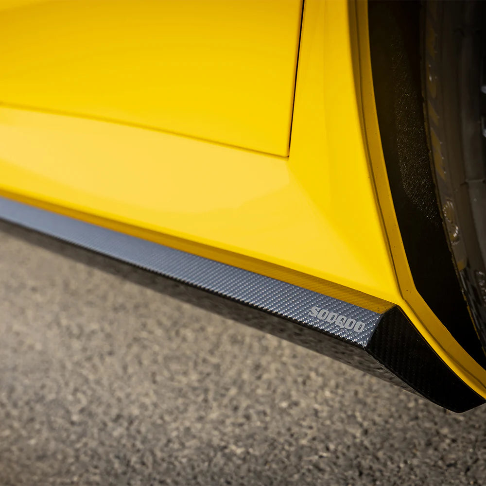 BMW M5 G90 G99 – SQ Prepreg Carbon Fiber Side Skirt Rocker Panels