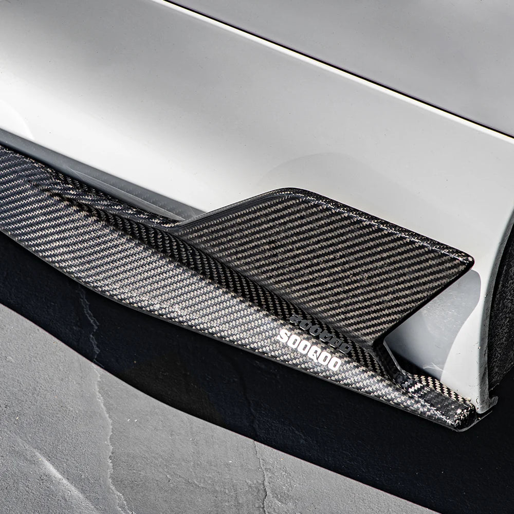 BMW M8 F92 / F93 - SOOQOO Prepreg Carbon Fiber Side Skirt