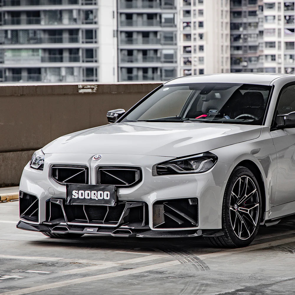 BMW G87 M2 - Prepreg Carbon Fiber SOOQOO Front Lip