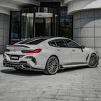 BMW 8 Series G16 Gran Coupe - SOOQOO Prepreg Carbon Fiber Rear Diffuser