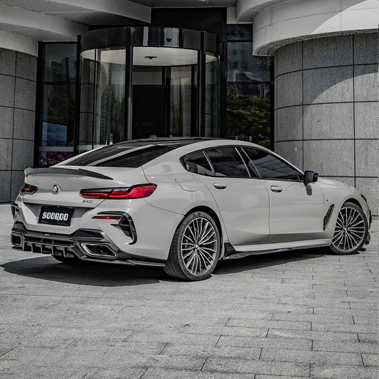 BMW 8 Series G16 Gran Coupe - SOOQOO Prepreg Carbon Fiber Rear Diffuser