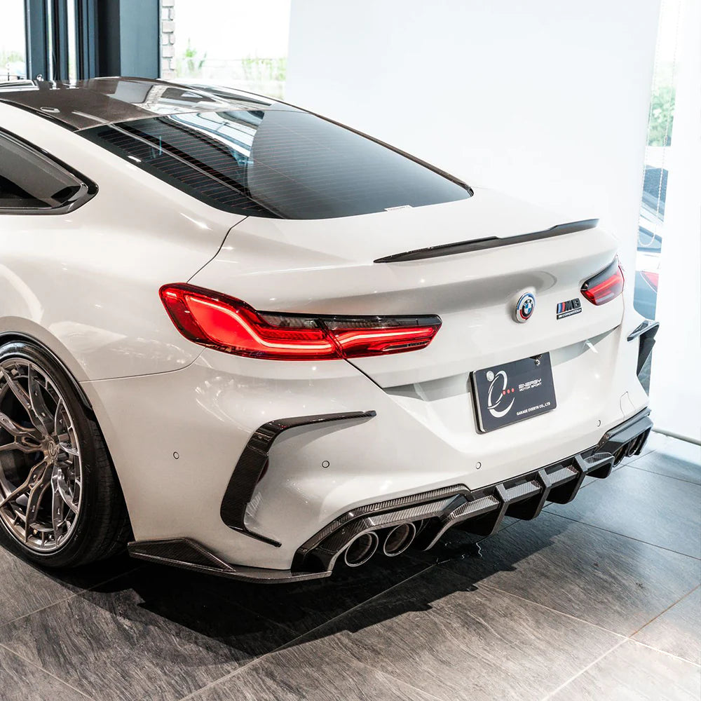 BMW F91/F92/F93 M8 - SQ Carbon Fiber Rear Diffuser