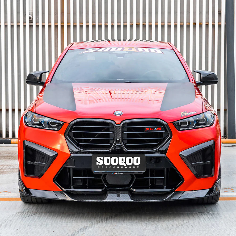 BMW X5M F95 LCI / X6M F96 LCI - SOOQOO Prepreg Carbon Fiber Air Duct