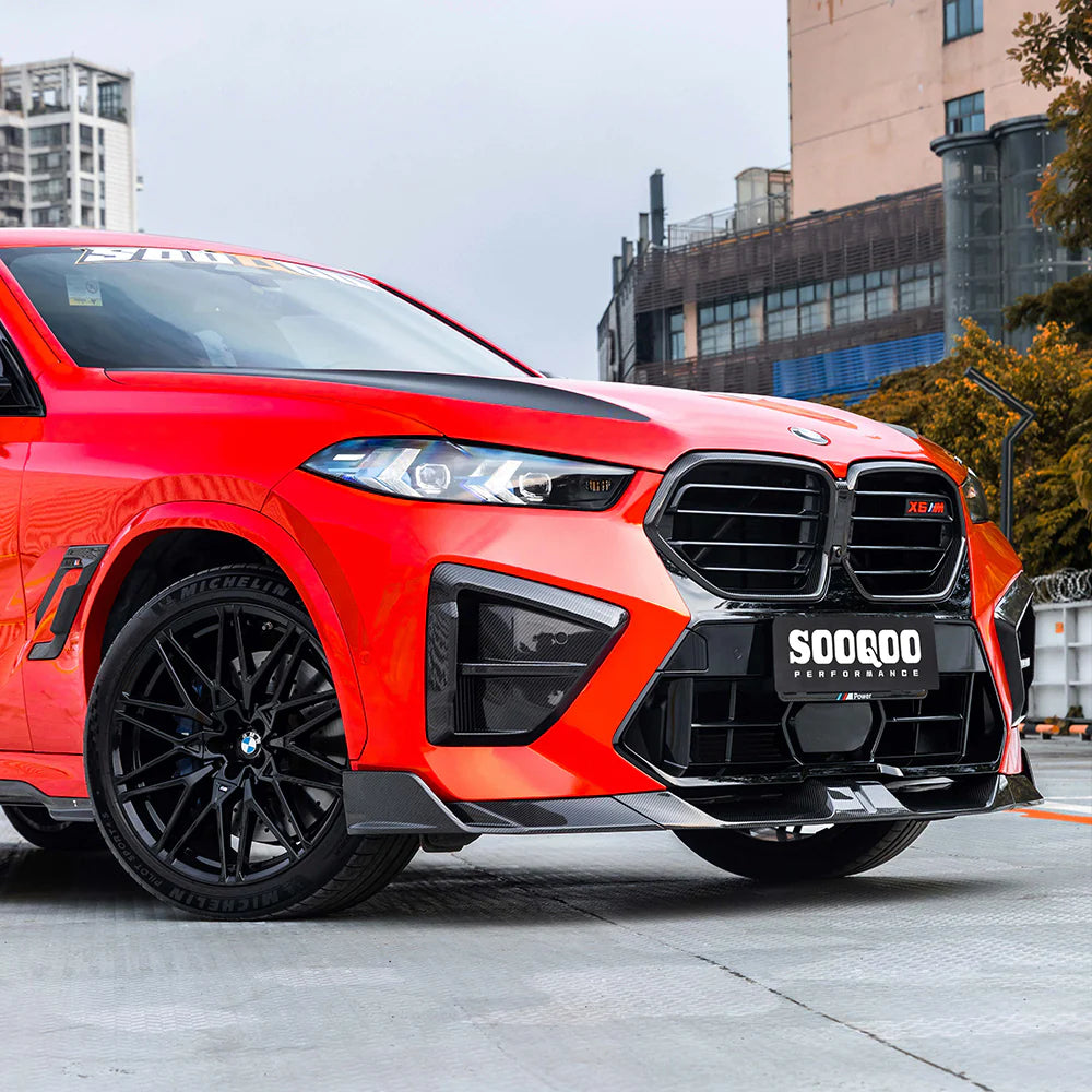 BMW X5M F95 LCI / X6M F96 LCI - SOOQOO Prepreg Carbon Fiber Air Duct