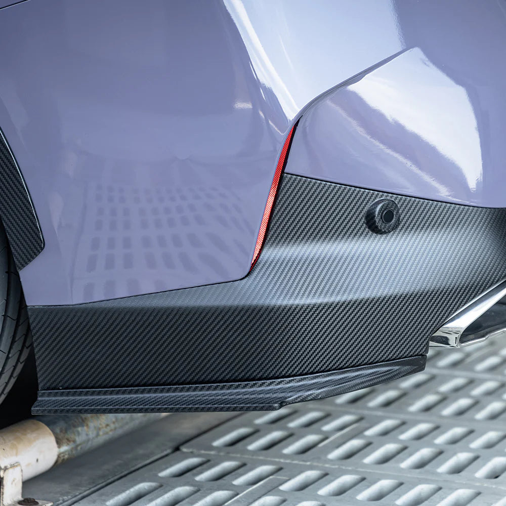 BMW G42 M240i - SQ Carbon Fiber Rear Splitters