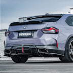 BMW G42 M240i - SQ Carbon Fiber Rear Splitters