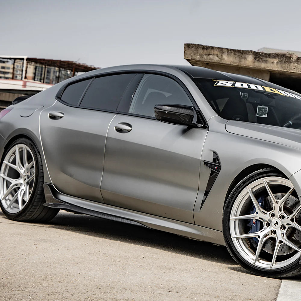 BMW M8 F92 / F93 - SOOQOO Prepreg Carbon Fiber Side Skirt