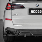 BMW X5 G05 - SOOQOO Prepreg Carbon Fiber Rear Diffuser