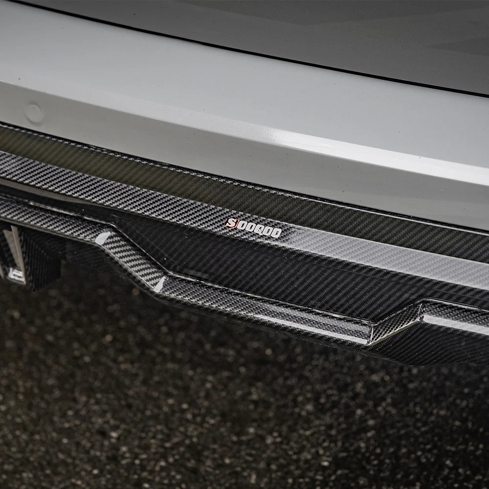 BMW X5 G05 - SOOQOO Prepreg Carbon Fiber Rear Diffuser