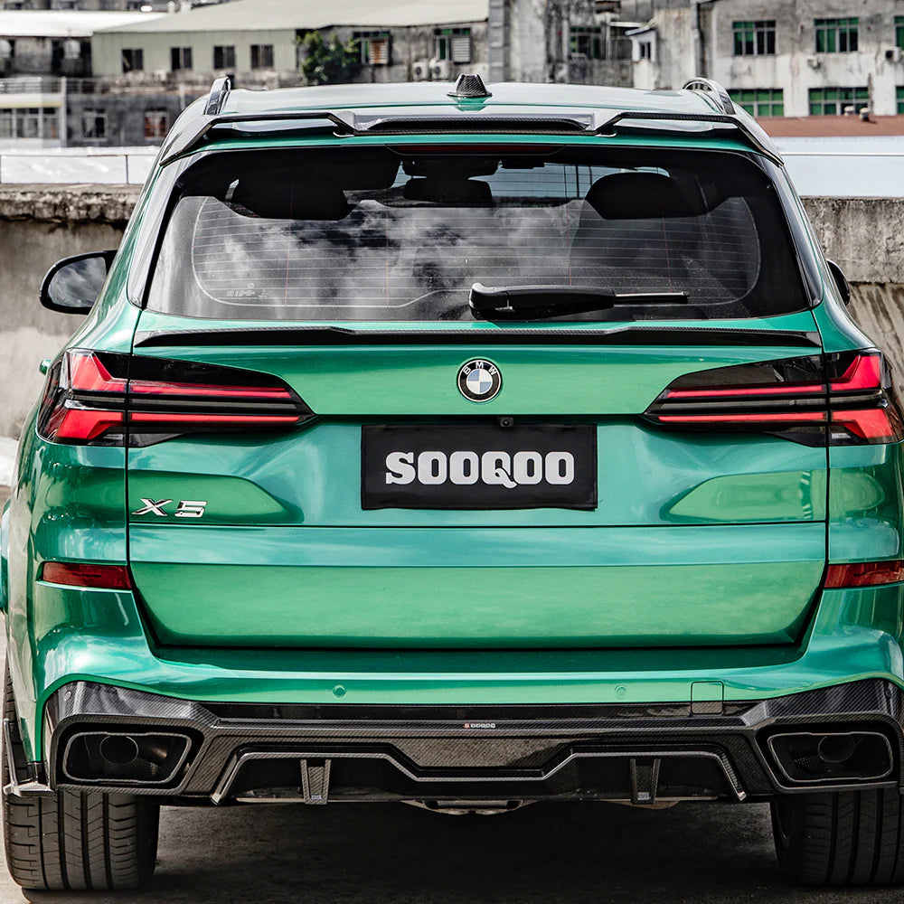 BMW X5 G05 - SOOQOO Prepreg Carbon Fiber Rear Diffuser