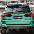 BMW X5 G05 - SOOQOO Prepreg Carbon Fiber Rear Diffuser