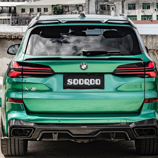 BMW X5 G05 - SOOQOO Prepreg Carbon Fiber Rear Diffuser