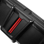 BMW X6M F96 - SOOQOO Prepreg Carbon Fiber Rear Diffuser w/ Brake Light
