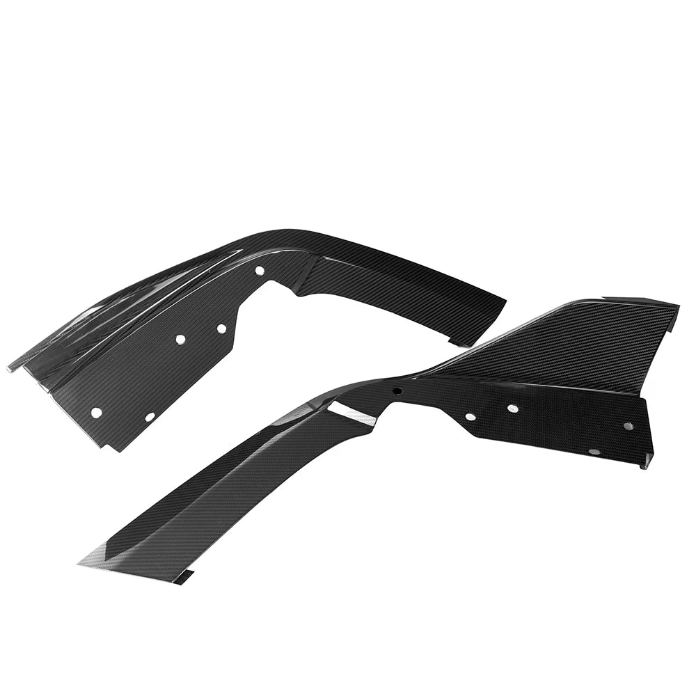 BMW X6M F96 - SOOQOO Prepreg Carbon Fiber Rear Diffuser w/ Brake Light