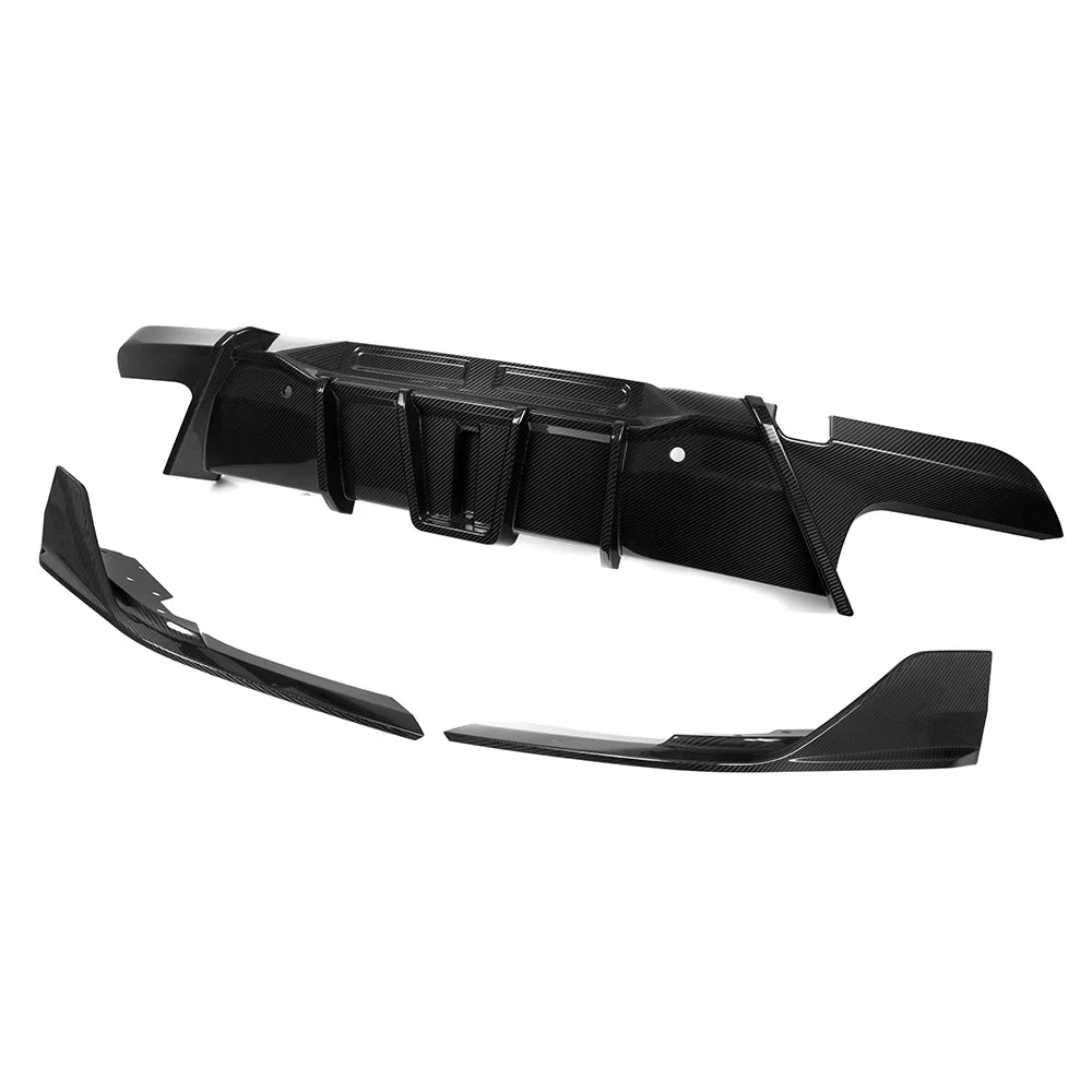 BMW X6M F96 - SOOQOO Prepreg Carbon Fiber Rear Diffuser