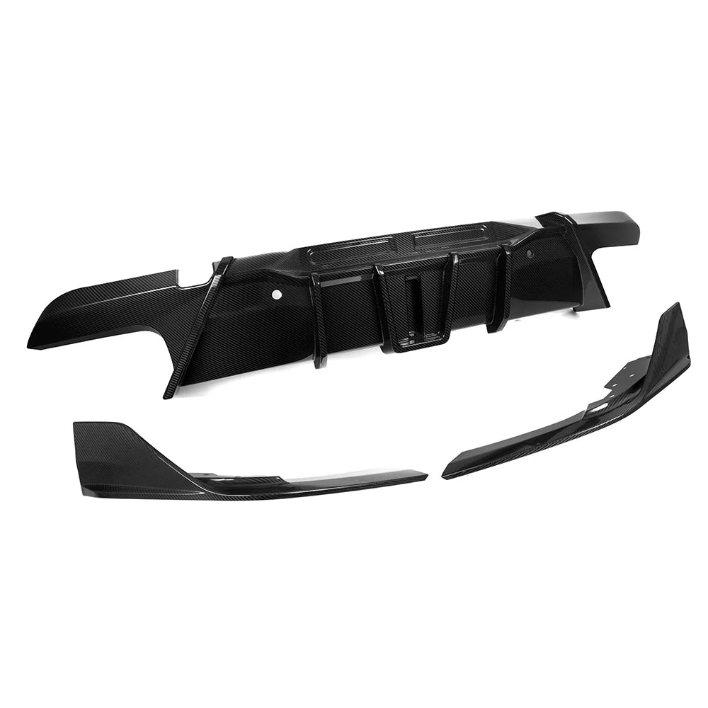 BMW X6M F96 - SOOQOO Prepreg Carbon Fiber Rear Diffuser